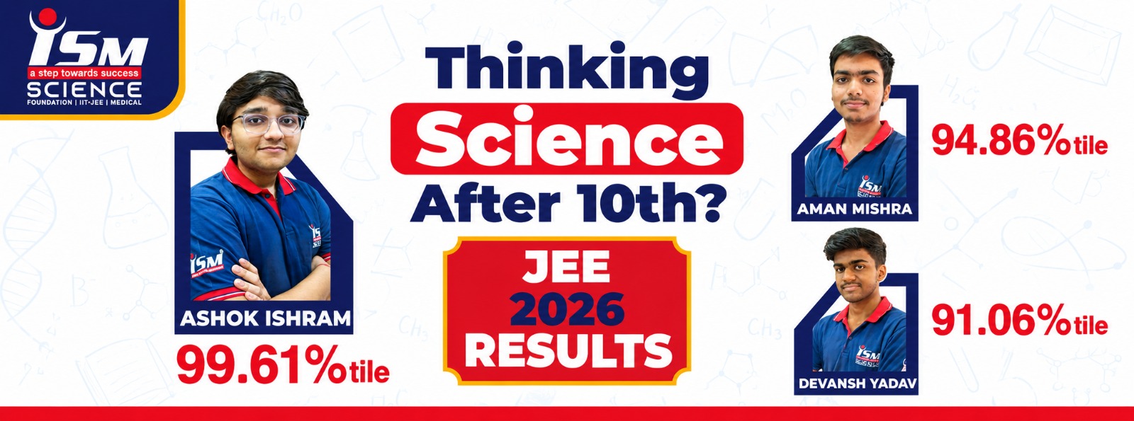 ISM Classes banner 1